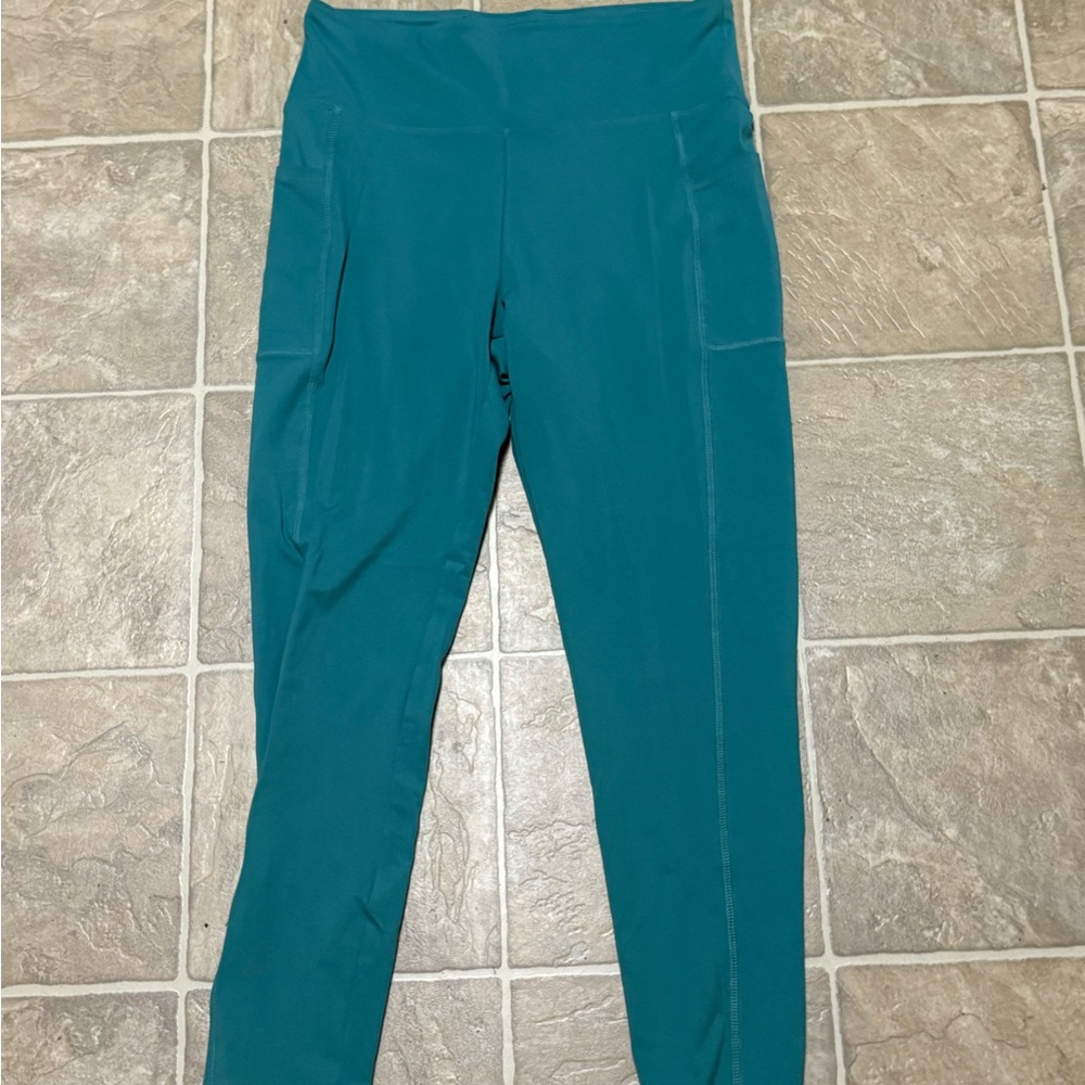 Women's Teal Workout Pants